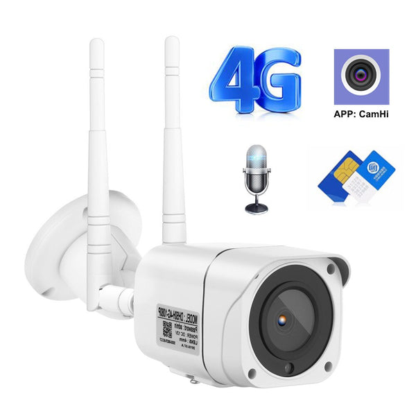 ZILNK 3G 4G WIFI Outdoor Security Camera Wireless Bullet IP