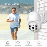 1080P PTZ IP WiFi  Outdoor Security Camera 4X Digital Zoom