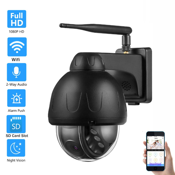 Smart Auto Tracking IP WIFI Outdoor Security Camera AI humanoid detection